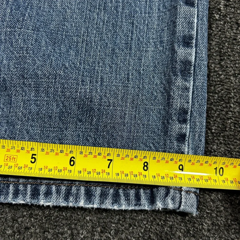 Levis 569 Loose Straight Jeans Mens 36x32 Blue Excellent Medium Wash Baggy Denim